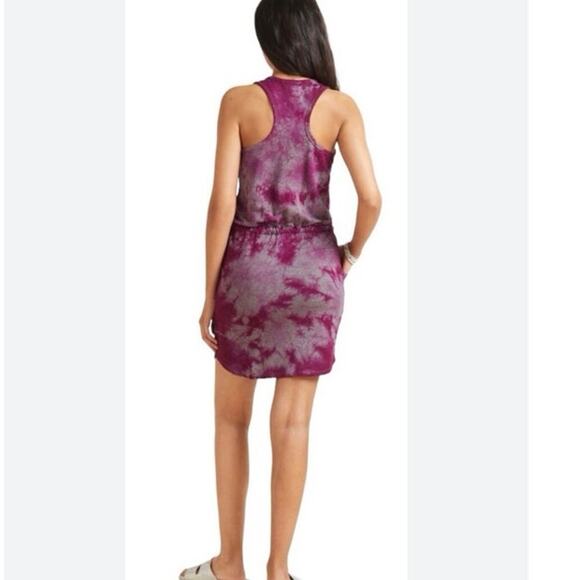 Sundry for Evereve The Weekender Tank Tie Dye Purple Sleeveless Dress Medium - Picture 3 of 10